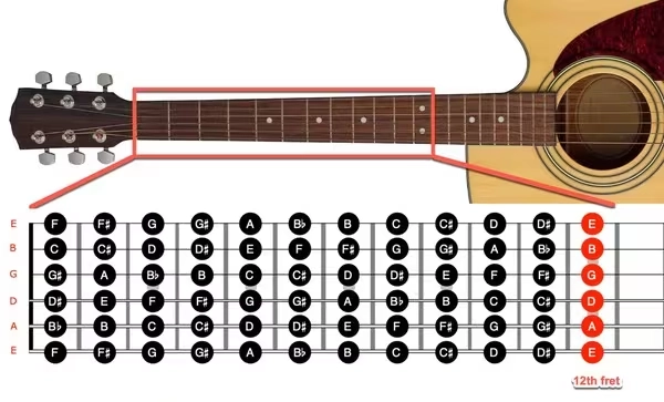 các dây đàn guitar