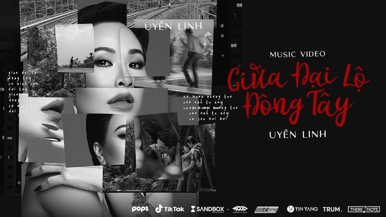 lời bài hát giữa đại lộ đông tây - uyên linh