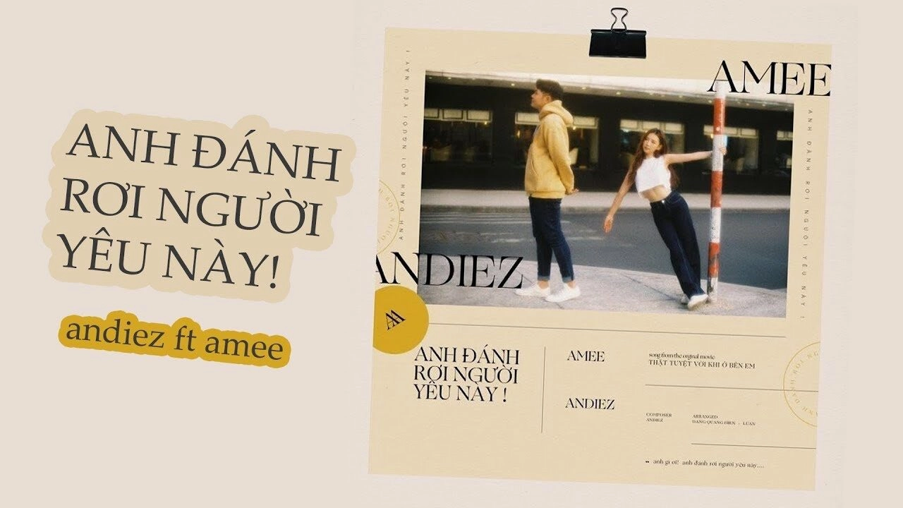 lời bài hát anh đánh rơi người yêu này amee
