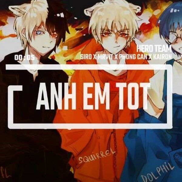 Anh Em Tốt​​ –  Siro, Phong Cận, Kairon TV, MrVit | Lời bài hát, hợp âm, MV