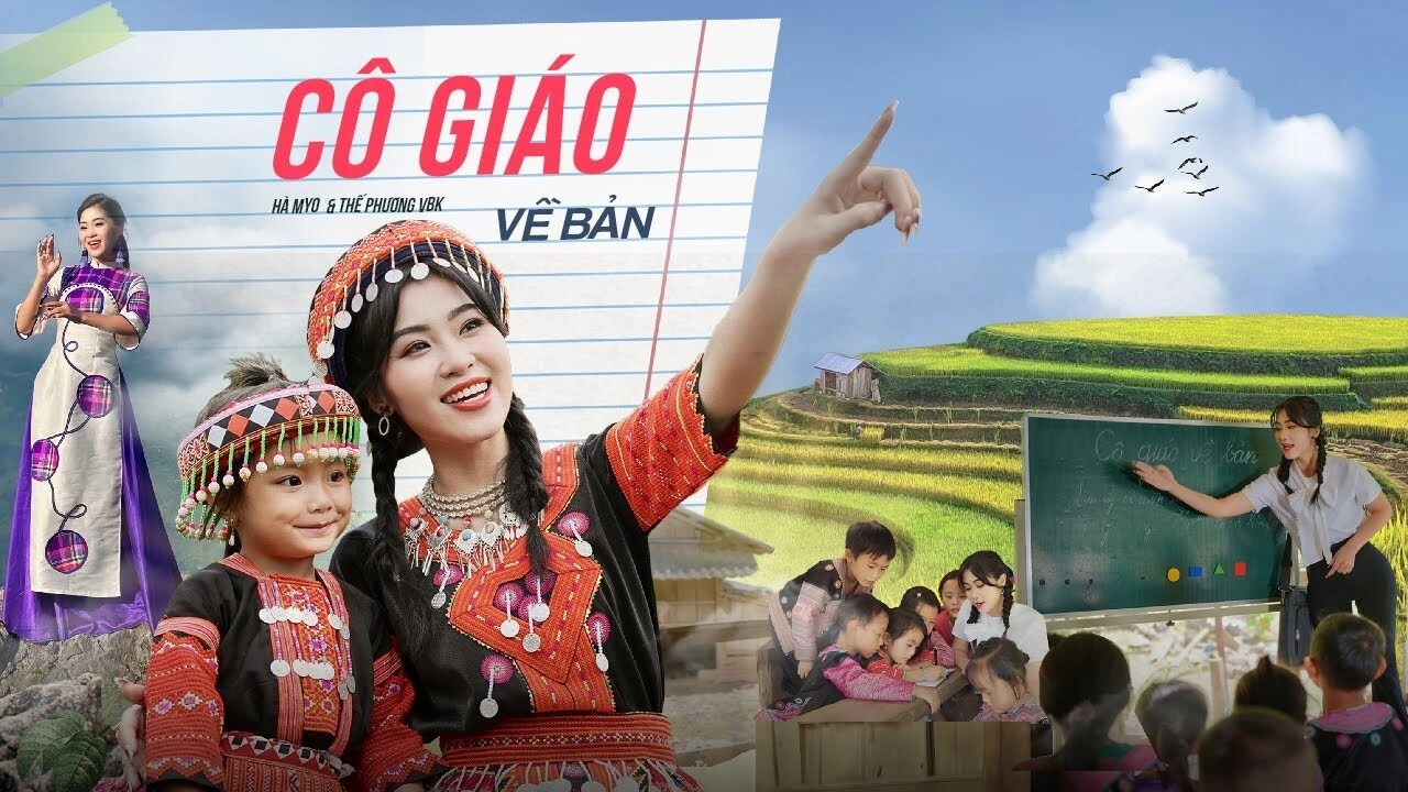 Cô Giáo Về Bản​​ - Hà Myo, Thế Phương VBK | Lời bài hát, hợp âm, MV