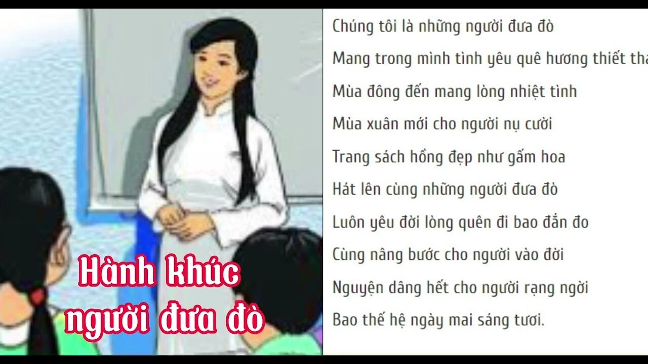 Hành khúc người đưa đò​​ –  Tốp ca | Lời bài hát, hợp âm, MV